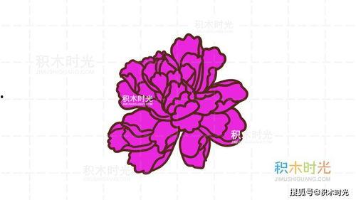 简单牡丹花画法视频,轻松掌握国色天香绘制技巧